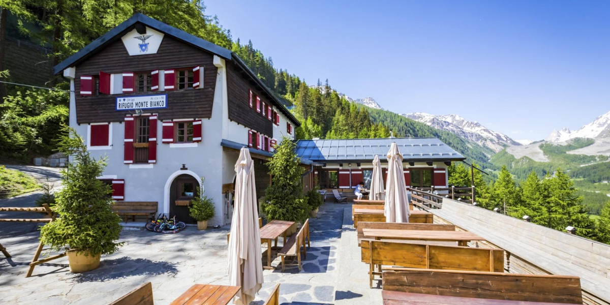 Nuit au refuge Monte Bianco