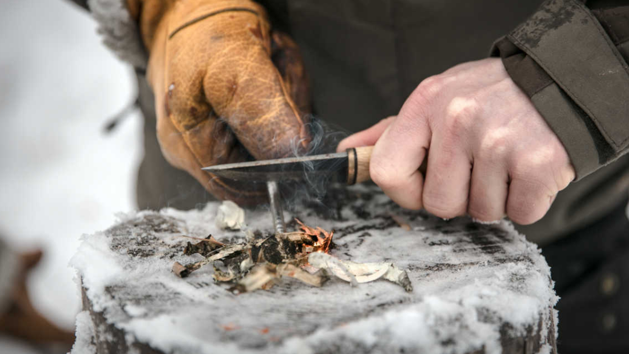 Une initiation à la survie en apprenant à faire du feu - jour 5