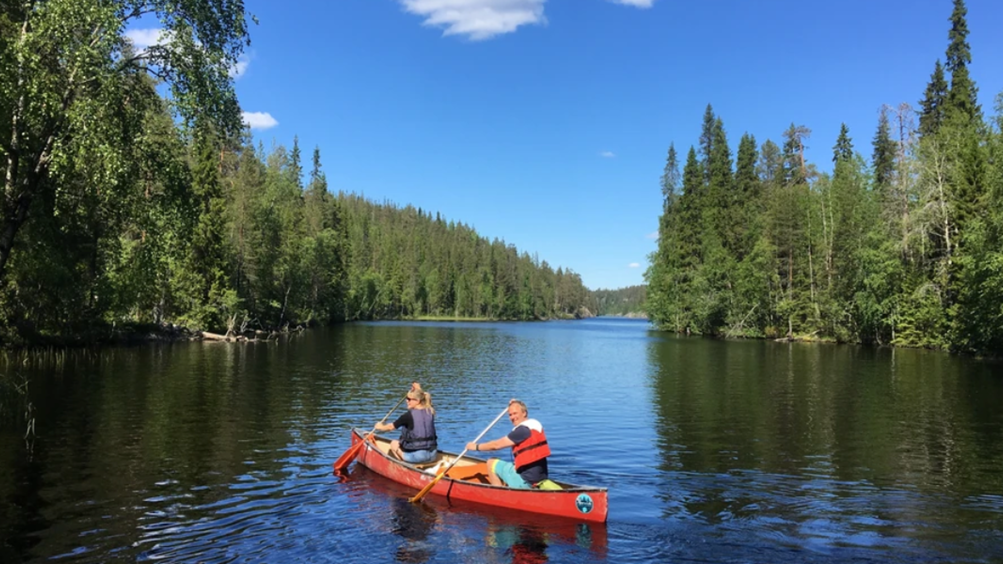A parcourir en canoë