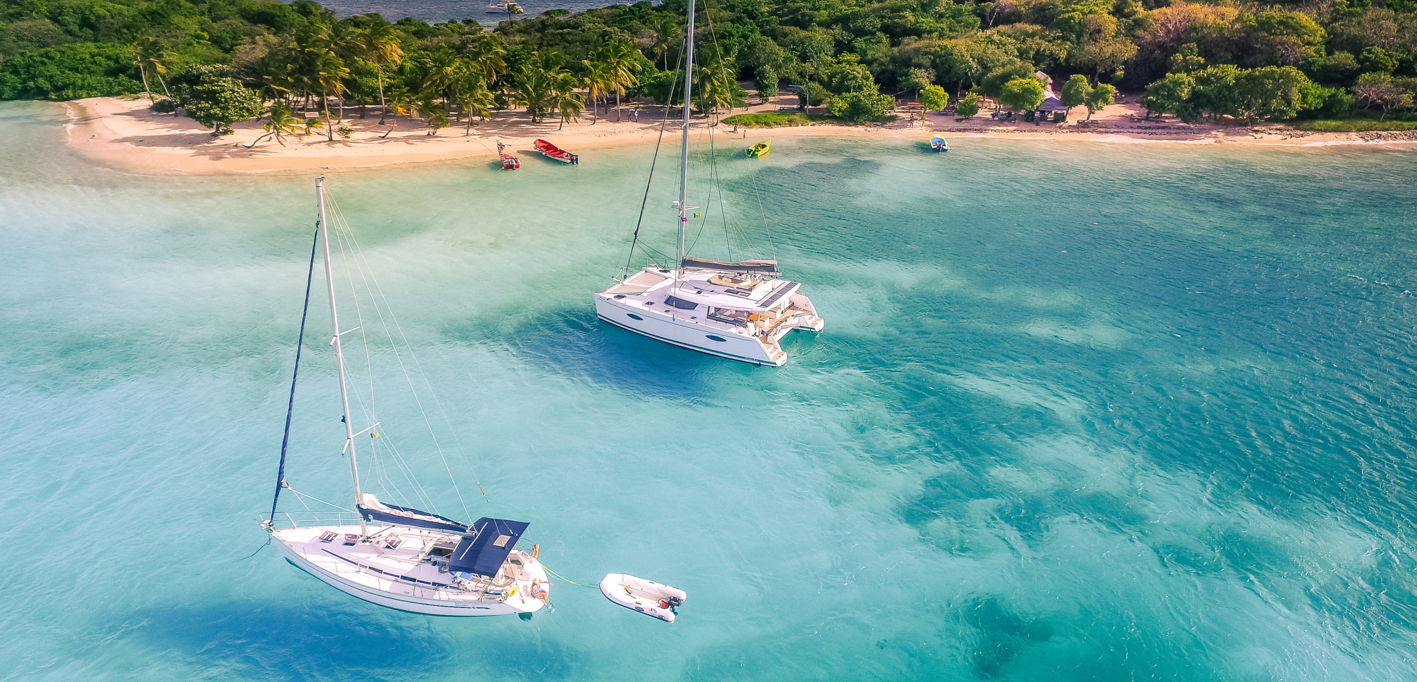 Tu profites de deux jours au mouillage à Tobago Cays - Jours 3, 4 et 5