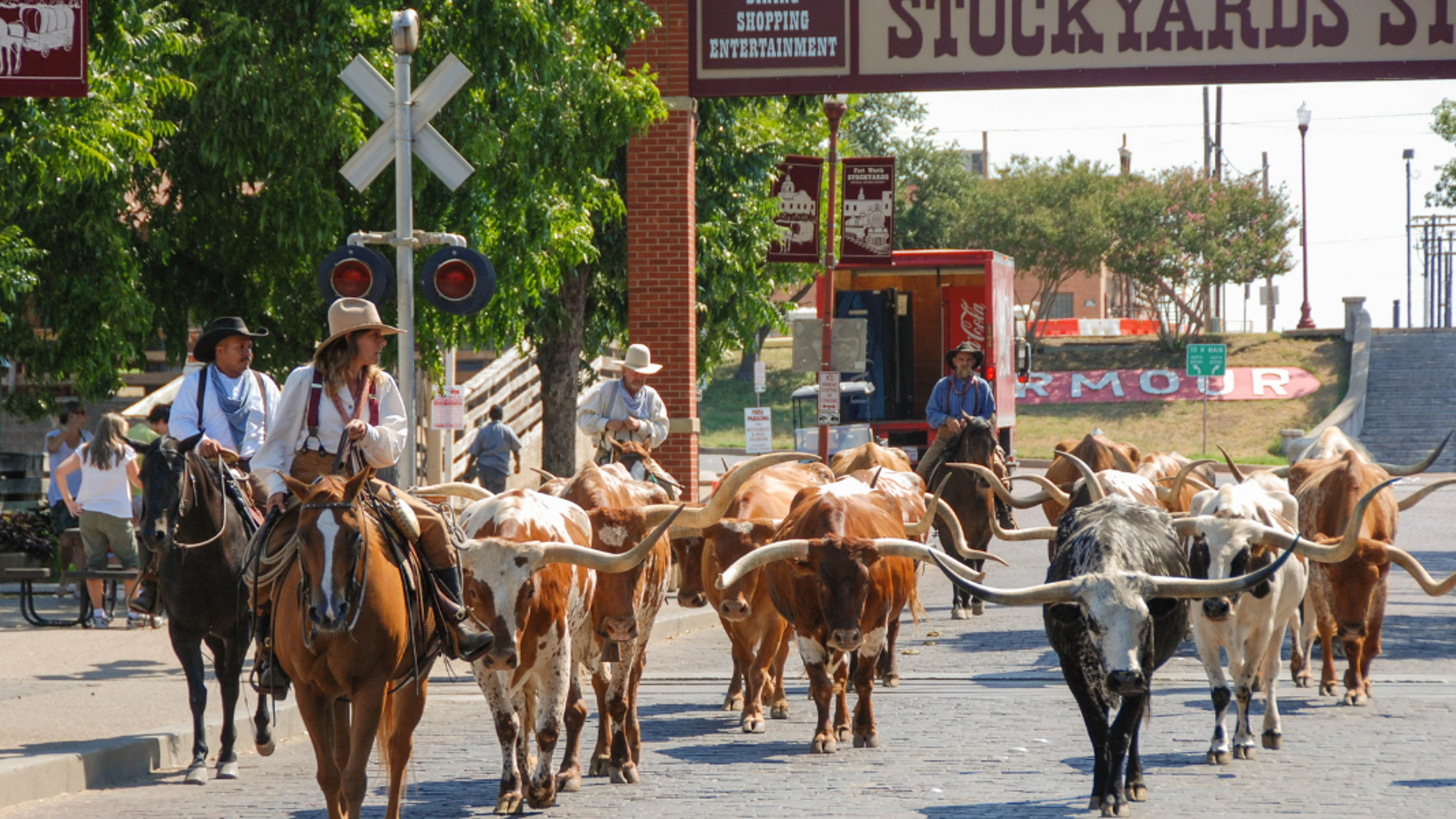 La visite de Fort Worth, pays du Far West, J6