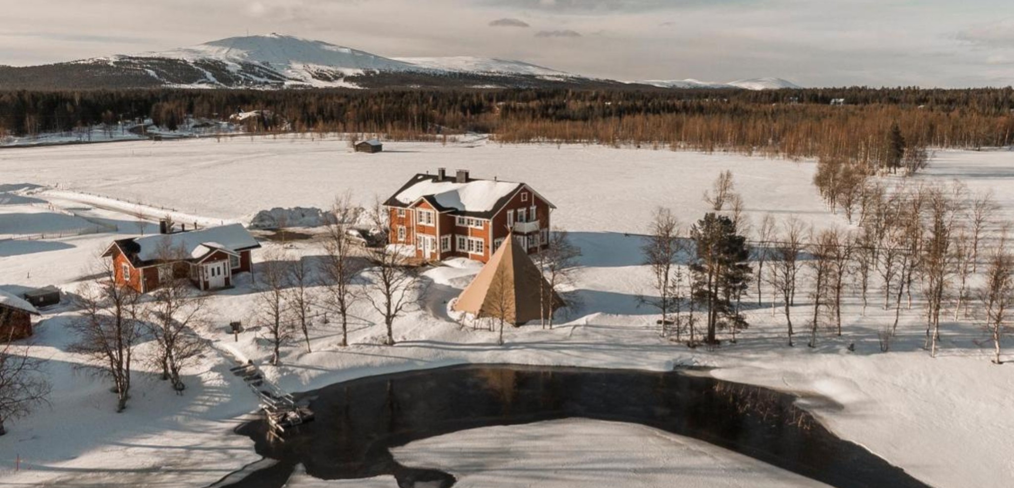 Ton camp de base, le Loimu Resort, Ylläsjärvi, dans le nord de la Finlande - jours 1 à 8
