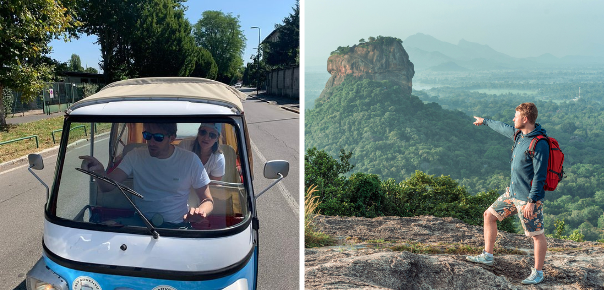 Etape à Sigiriya et son Rocher du Lion