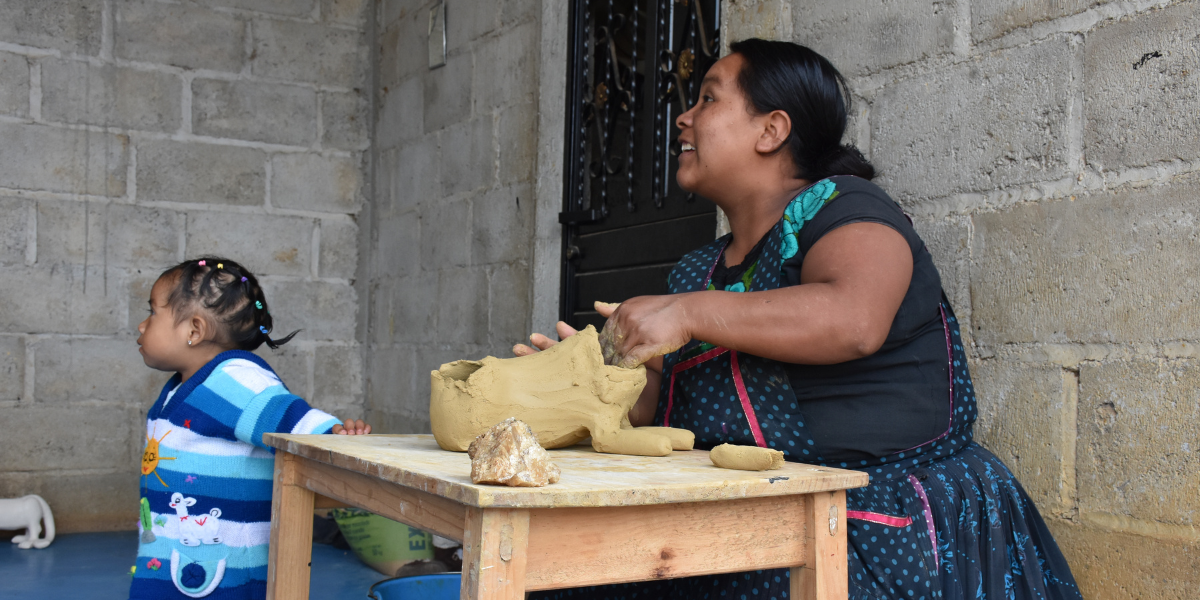 Atelier poterie, Chiapas, Mexique 