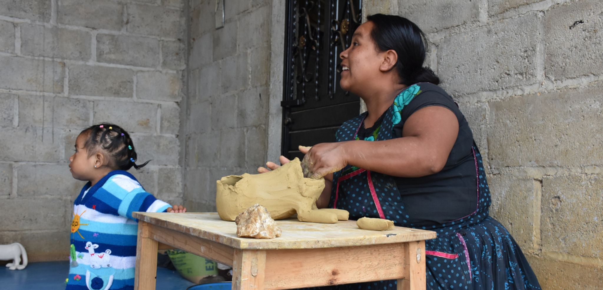 Atelier poterie, Chiapas, Mexique