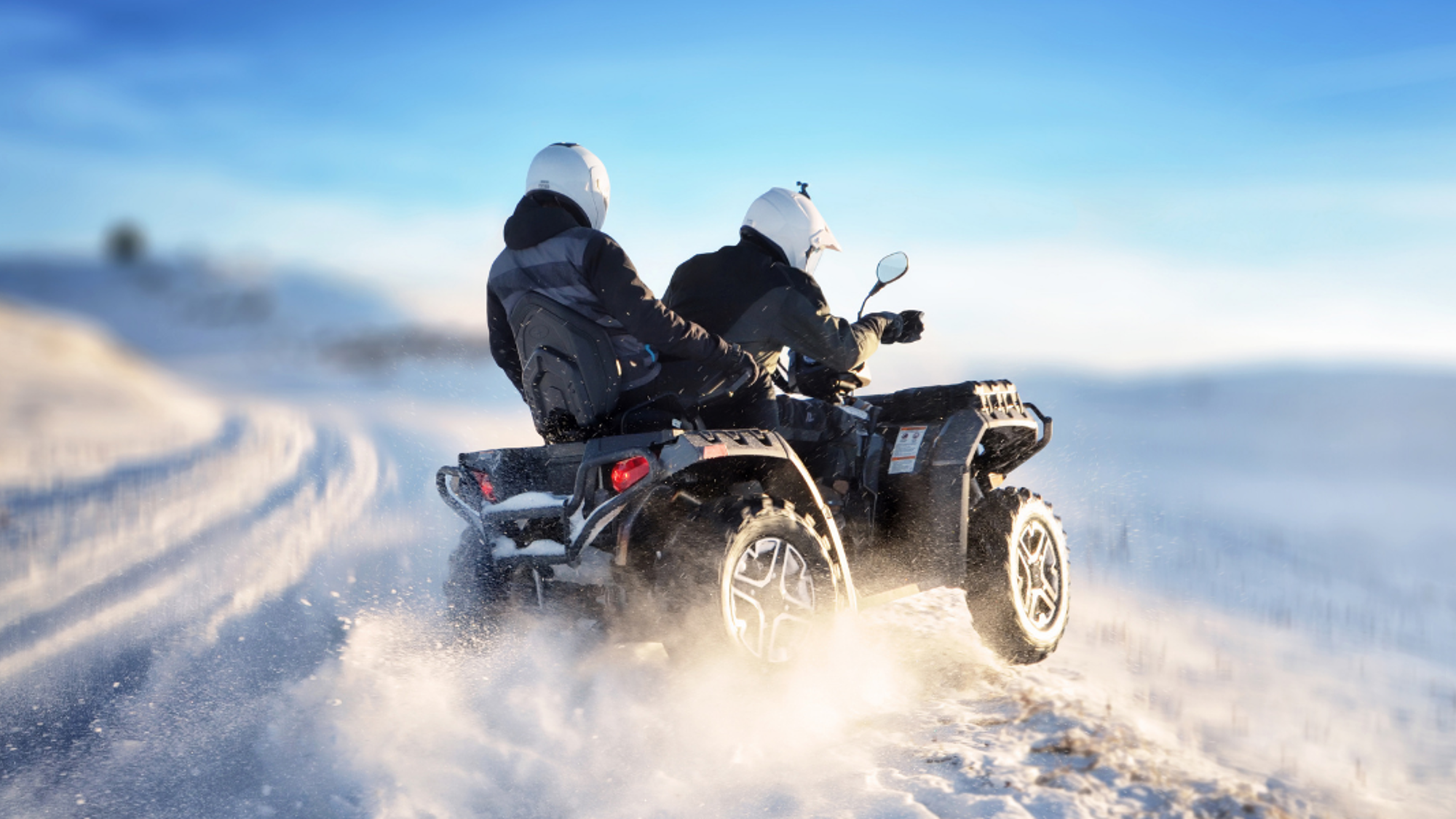 C'est parti pour les sensations fortes en quad !