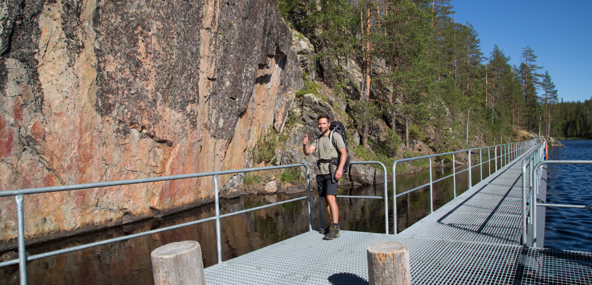 Admirez les peintures rupestres de Varikallio