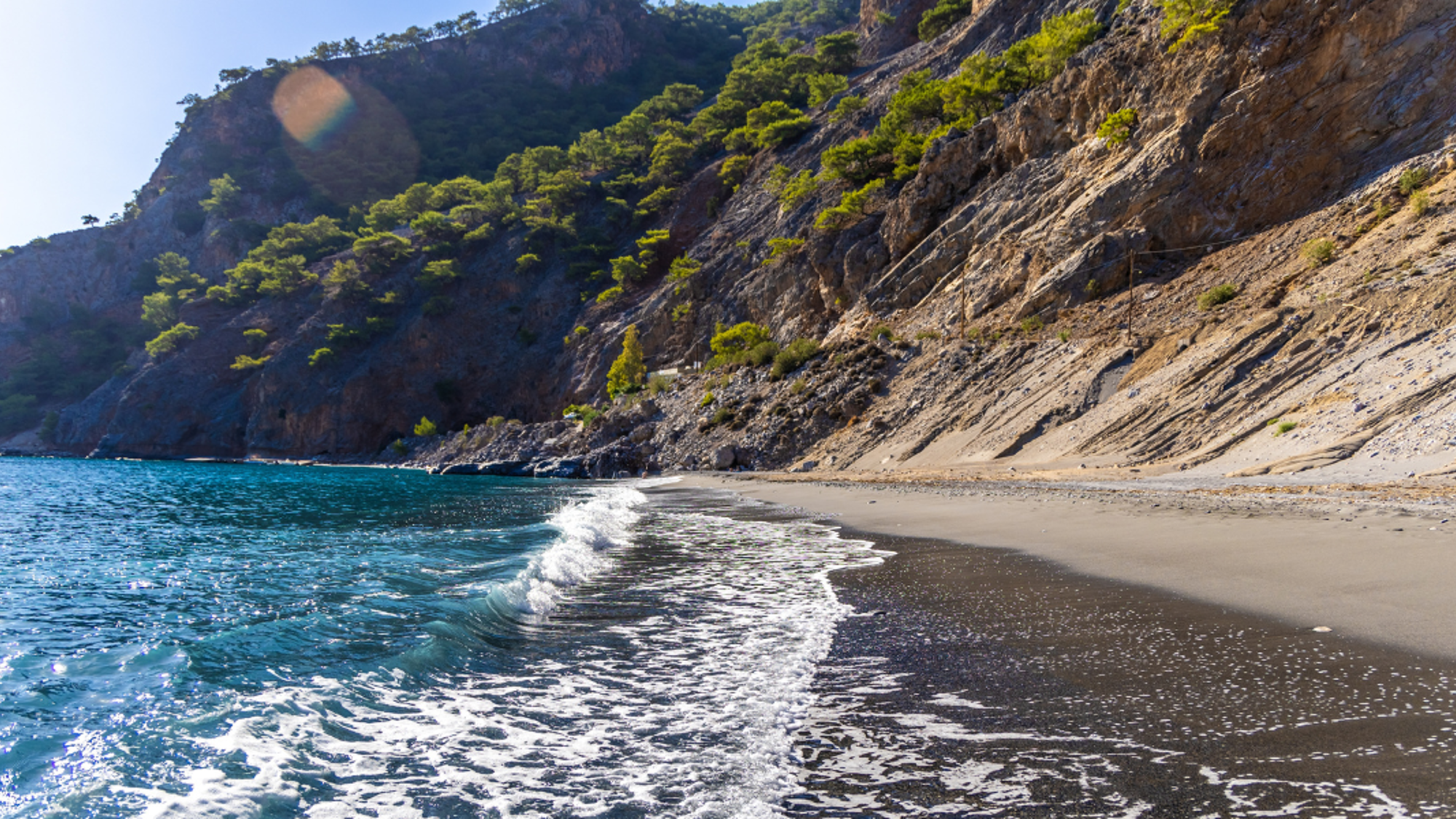 L'arrivée à Sougia, jour 5