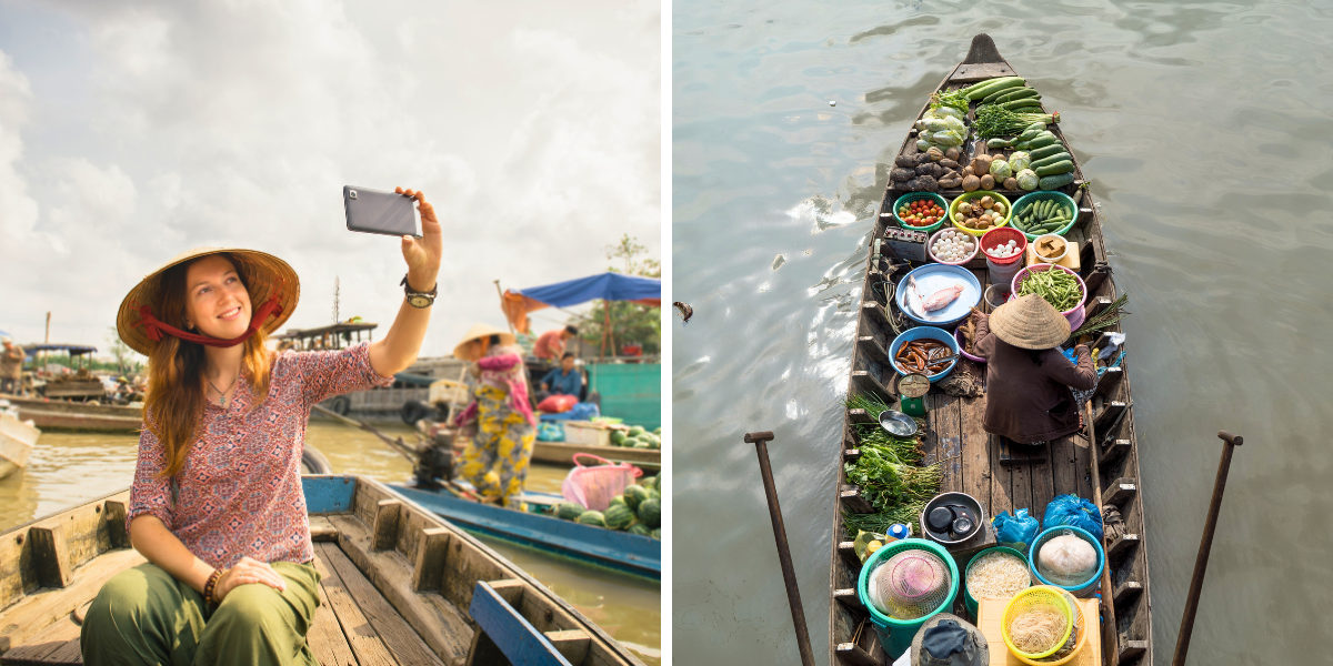 Flânez sur le marché flottant de Cai Rang 