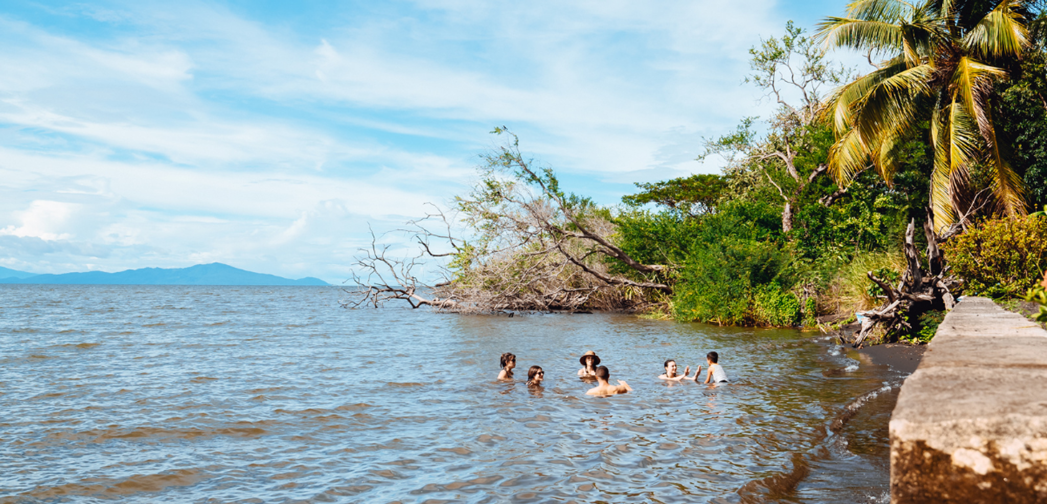 Plouf dans la réserve du Charco Verde