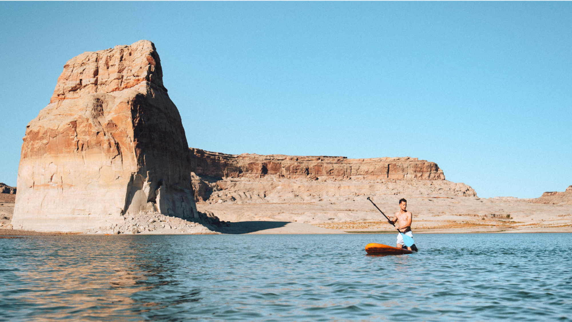 Une virée paddle sur le Lac Powell