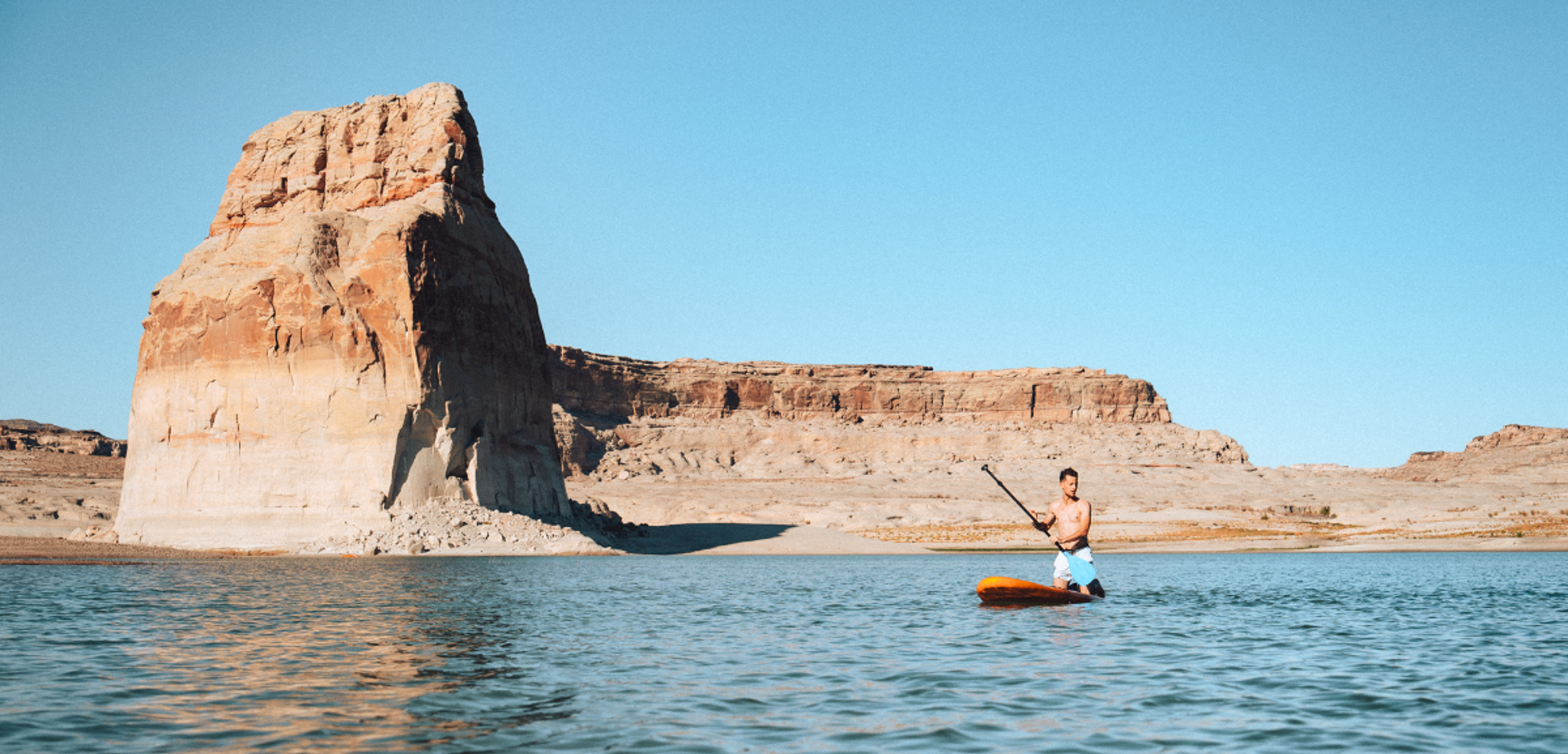 Une virée paddle sur le Lac Powell