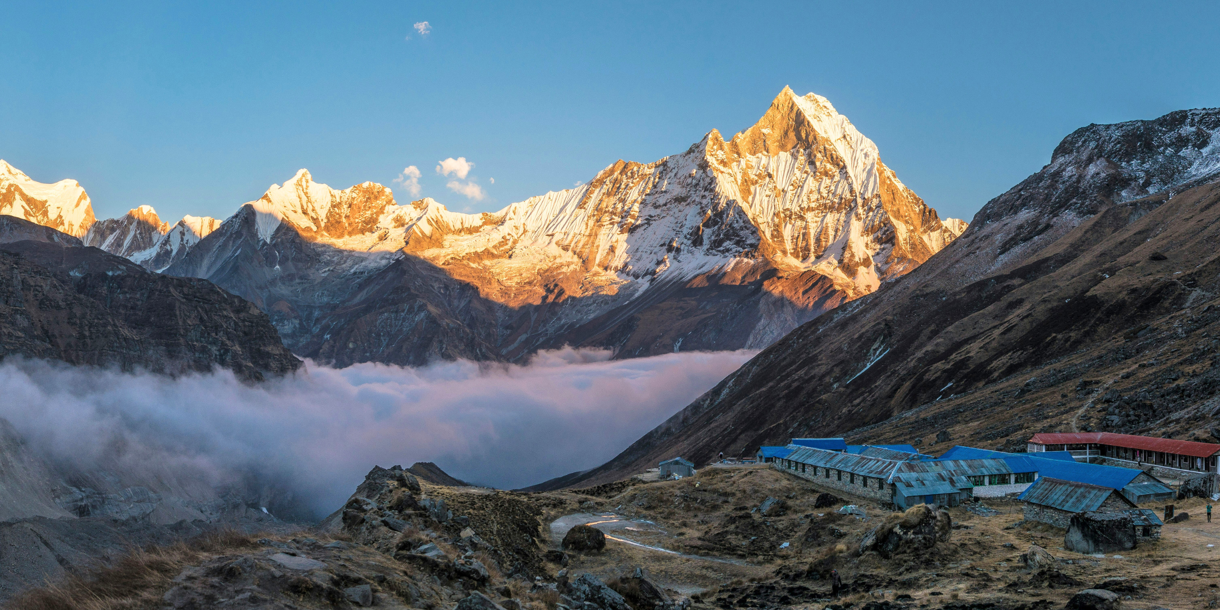 Massif des Annapurnas, Népal ©Zhenyu Ye / Unsplash 