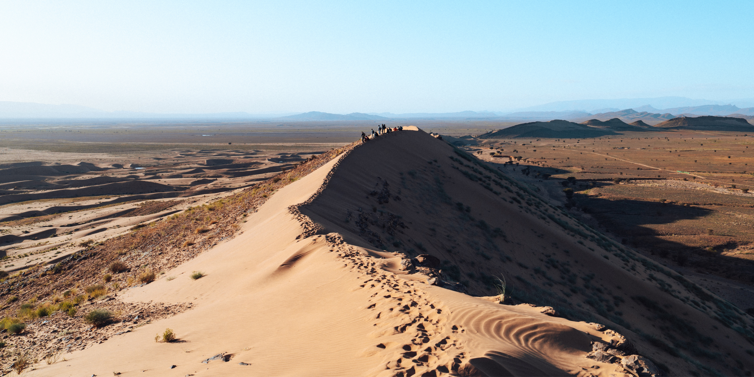 Randonnée désert, Maroc ©Maxime Moreau 
