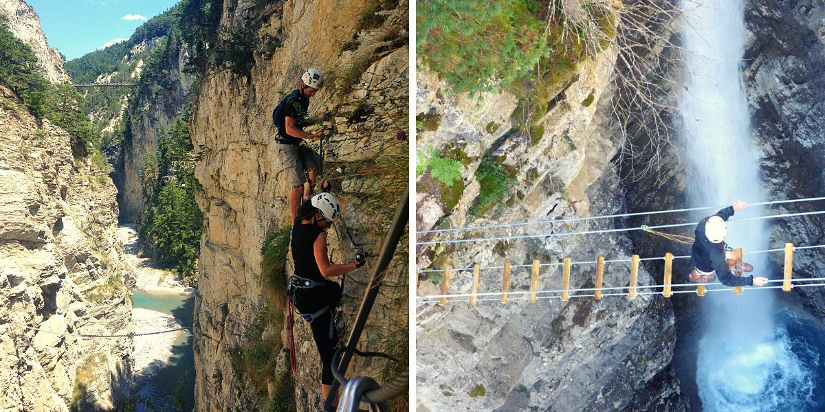 Défiez votre vertige en Via Ferrata, 