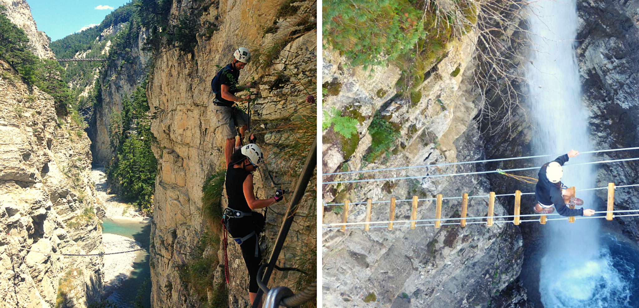 Défiez votre vertige en Via Ferrata,