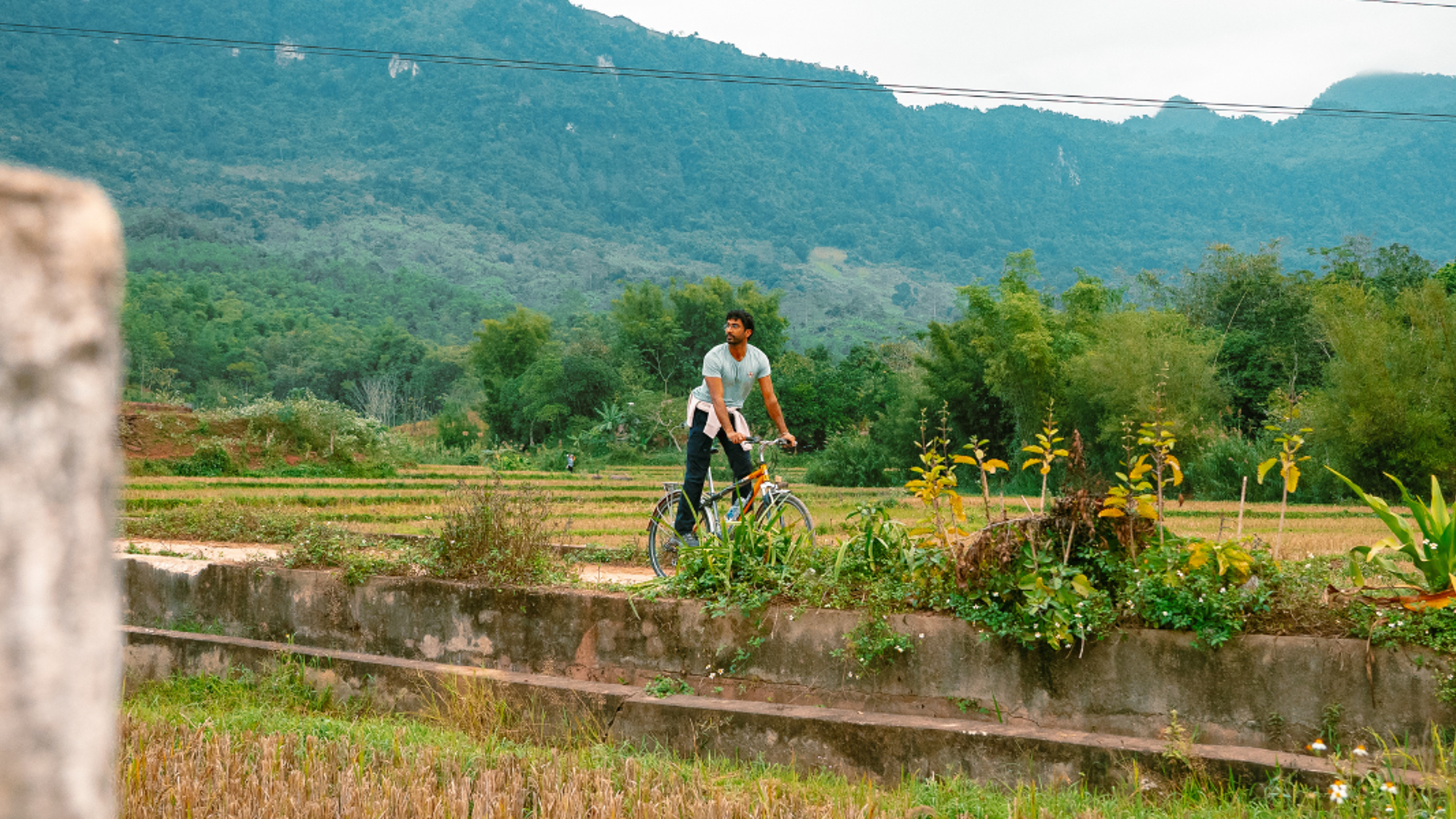 Vélo, Vietnam ©Maxime Moreau