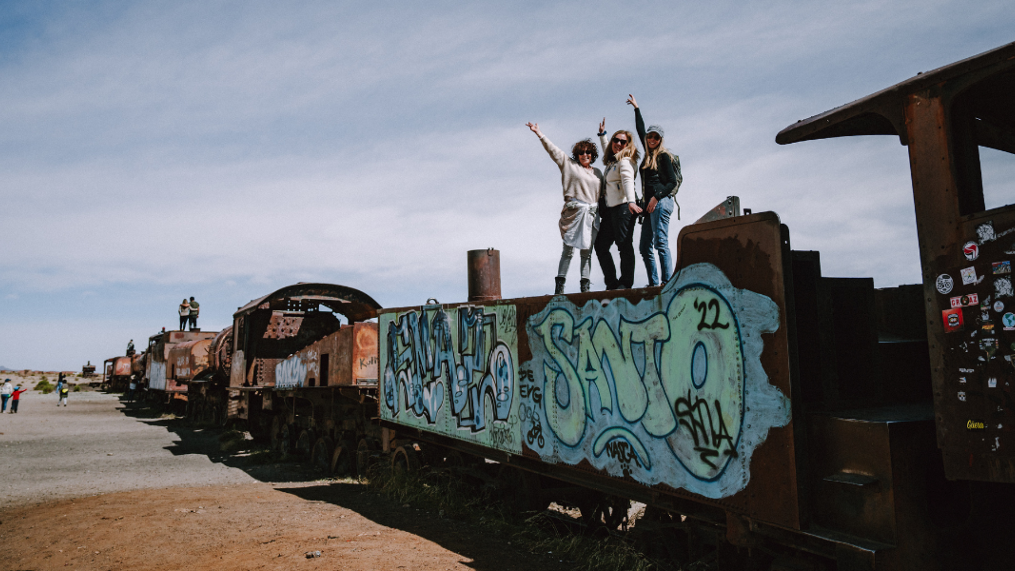 Un arrêt au célèbre cimetière de trains - jour 9 (Bolivie)