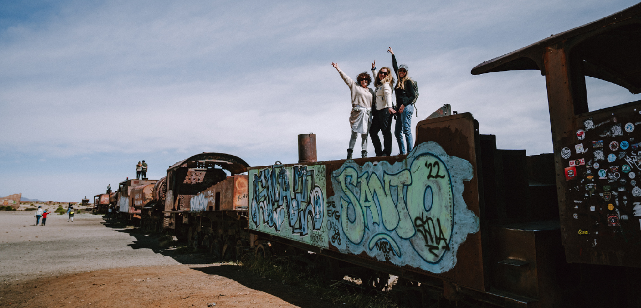 Un arrêt au célèbre cimetière de trains - jour 9 (Bolivie)