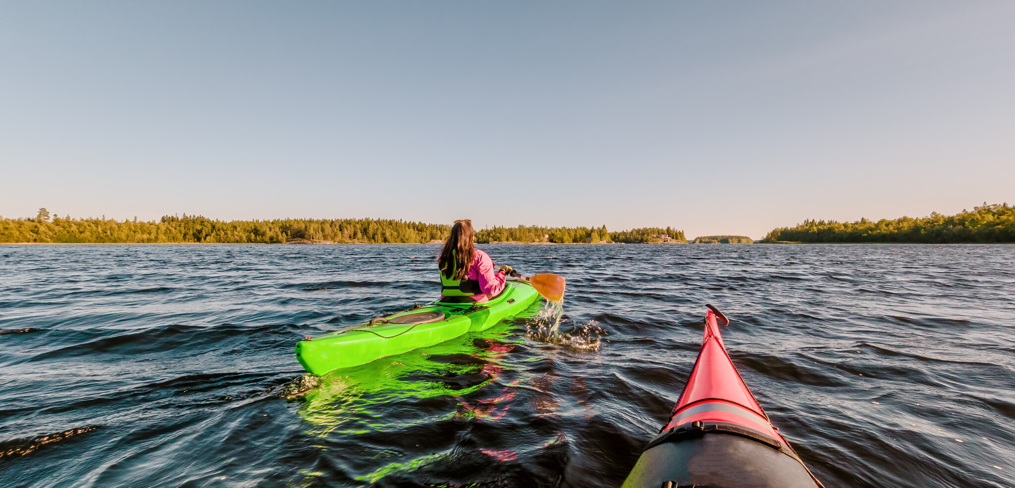 Pagayez en kayak à travers l'Archipel de Stockholm