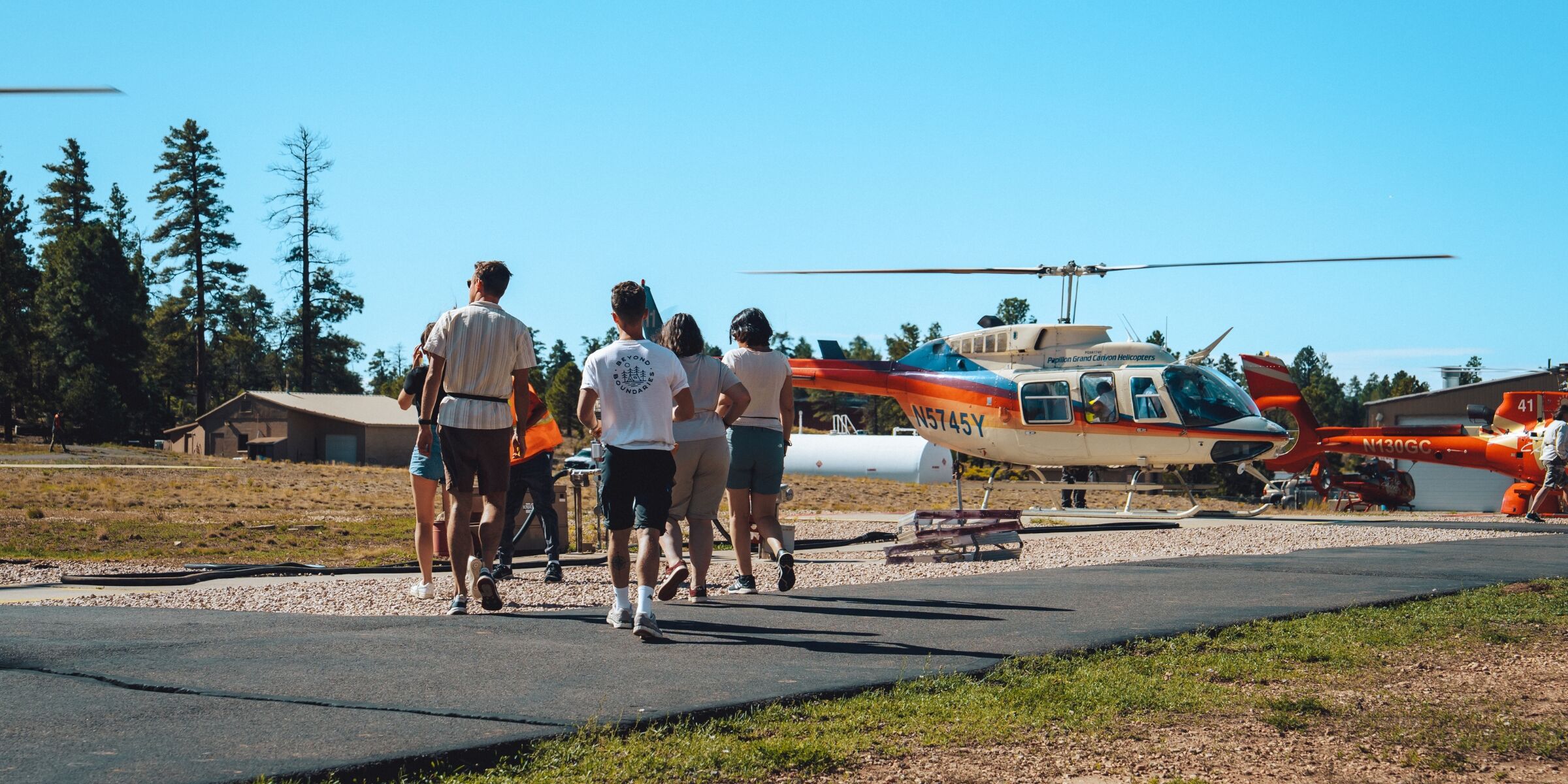 Survol du Grand Canyon en hélicoptère (option en supplément), USA