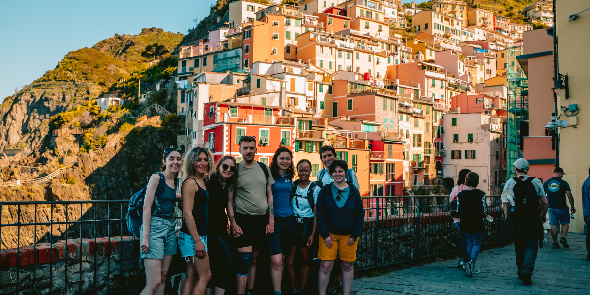 Pause photo à Riomaggiore