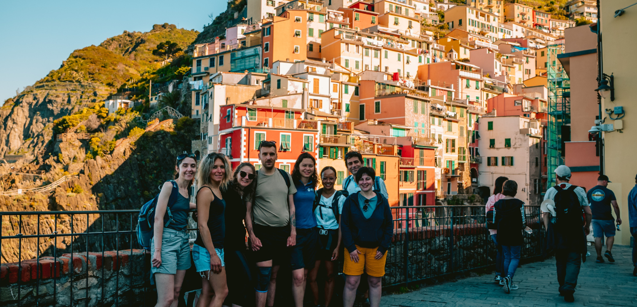 Pause photo à Riomaggiore