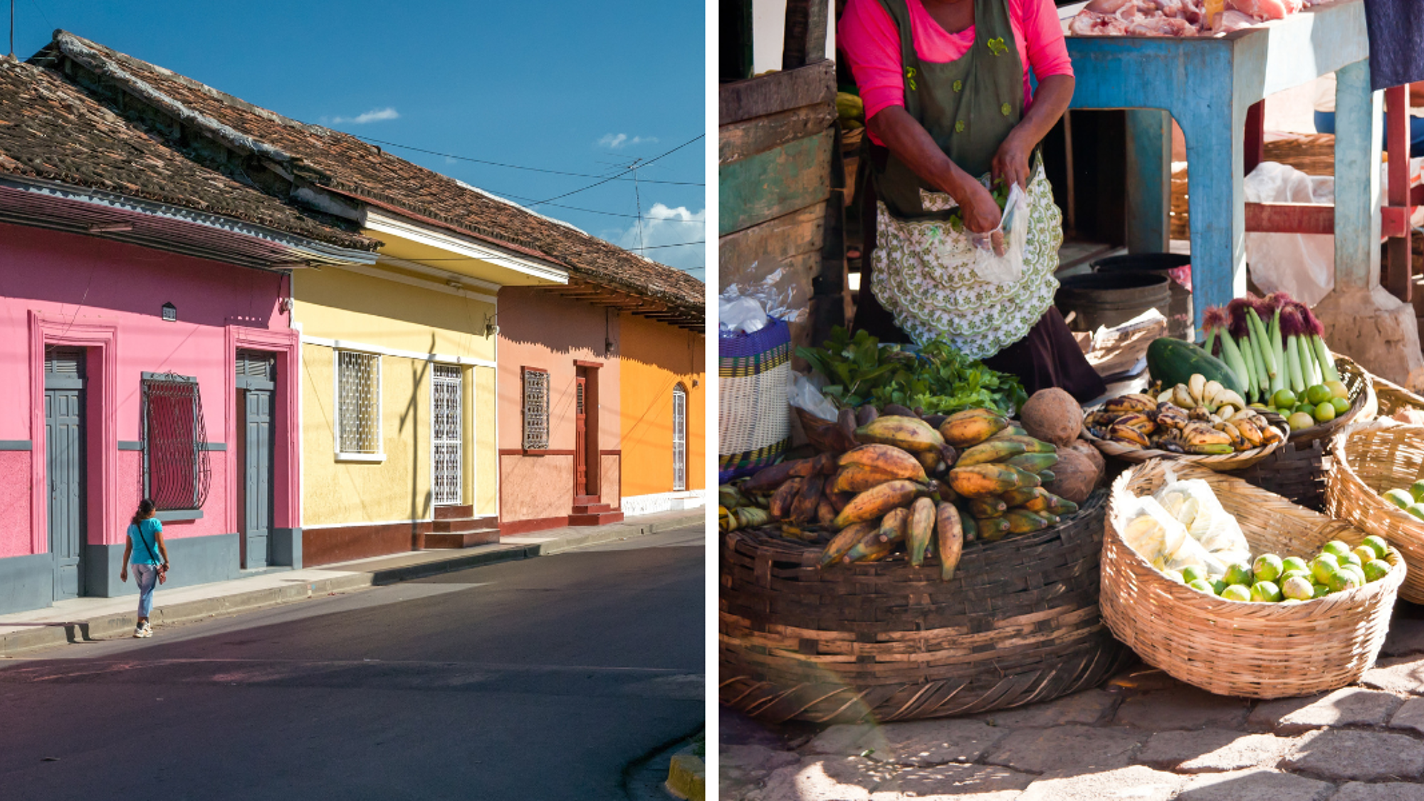 Ses ruelles et marchés colorés