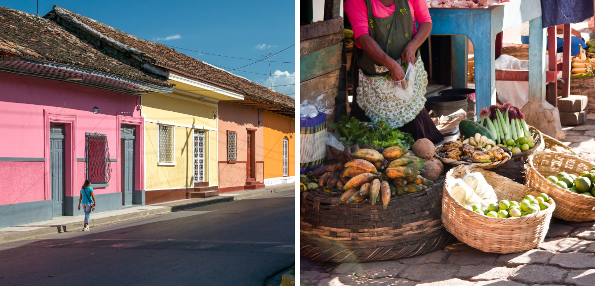 Ses ruelles et marchés colorés