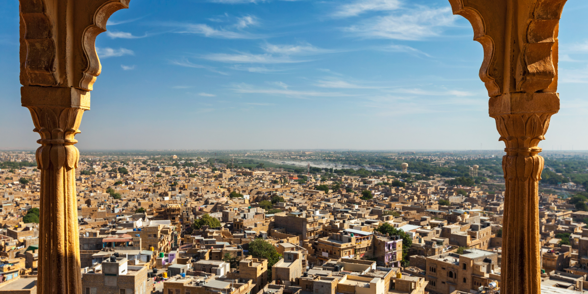 Jaisalmer, la ville dorée (selon la date de départ) 