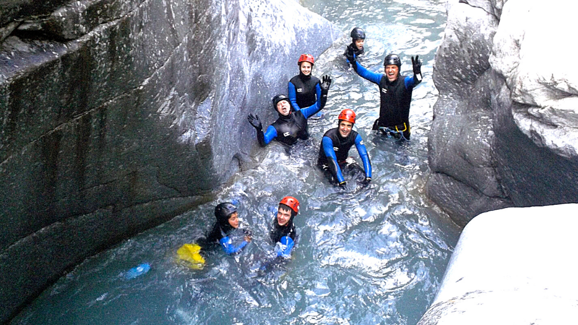 Faites le plein de sensations fortes en Canyoning !