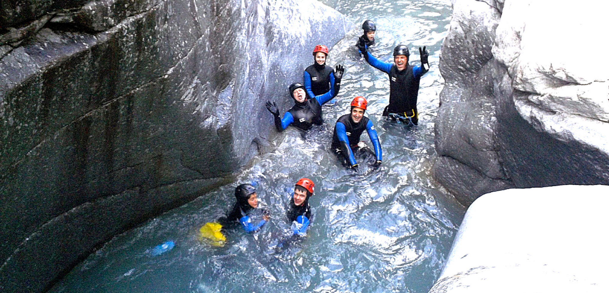 Faites le plein de sensations fortes en Canyoning !