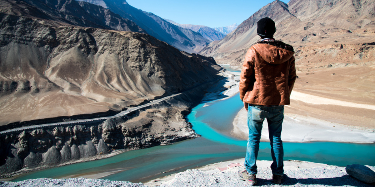 La célèbre rivière du Zanskar 