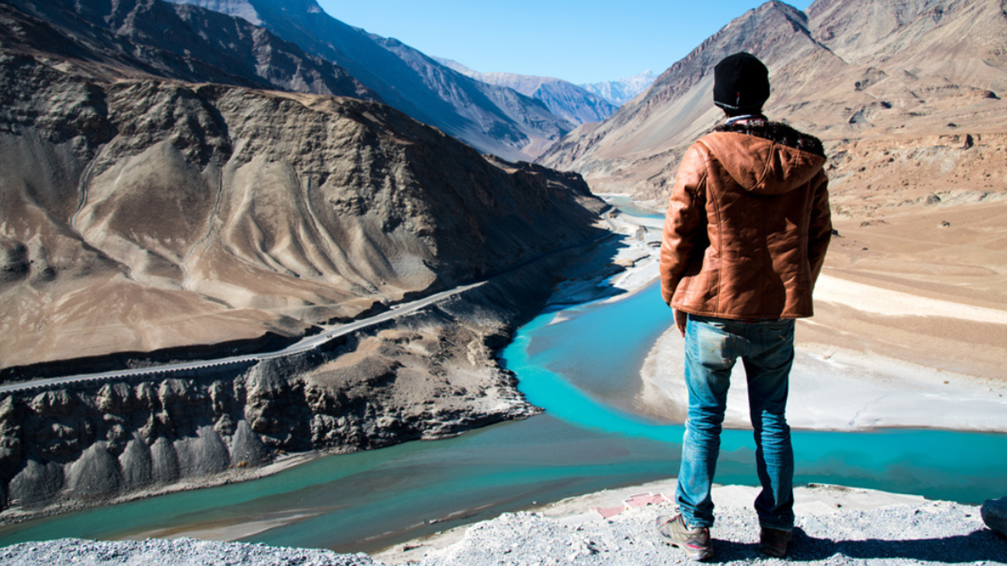 La célèbre rivière du Zanskar