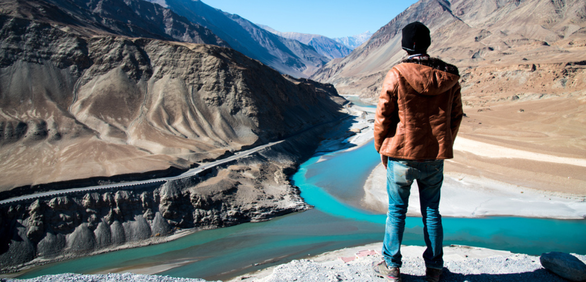 La célèbre rivière du Zanskar