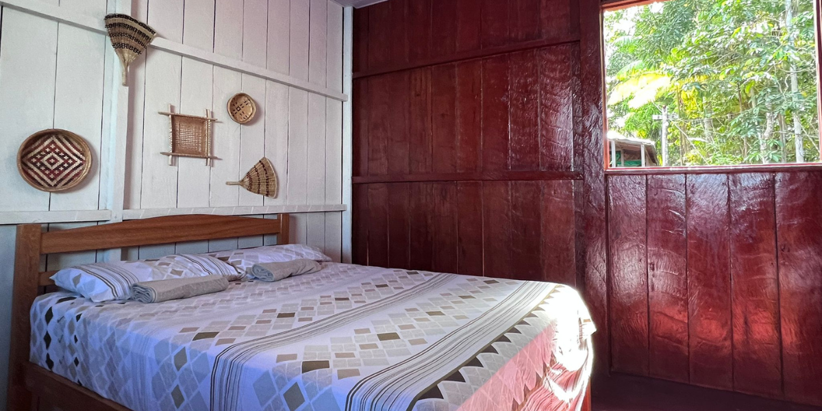 À la Casa Cabocla, dormez dans une chambre double...