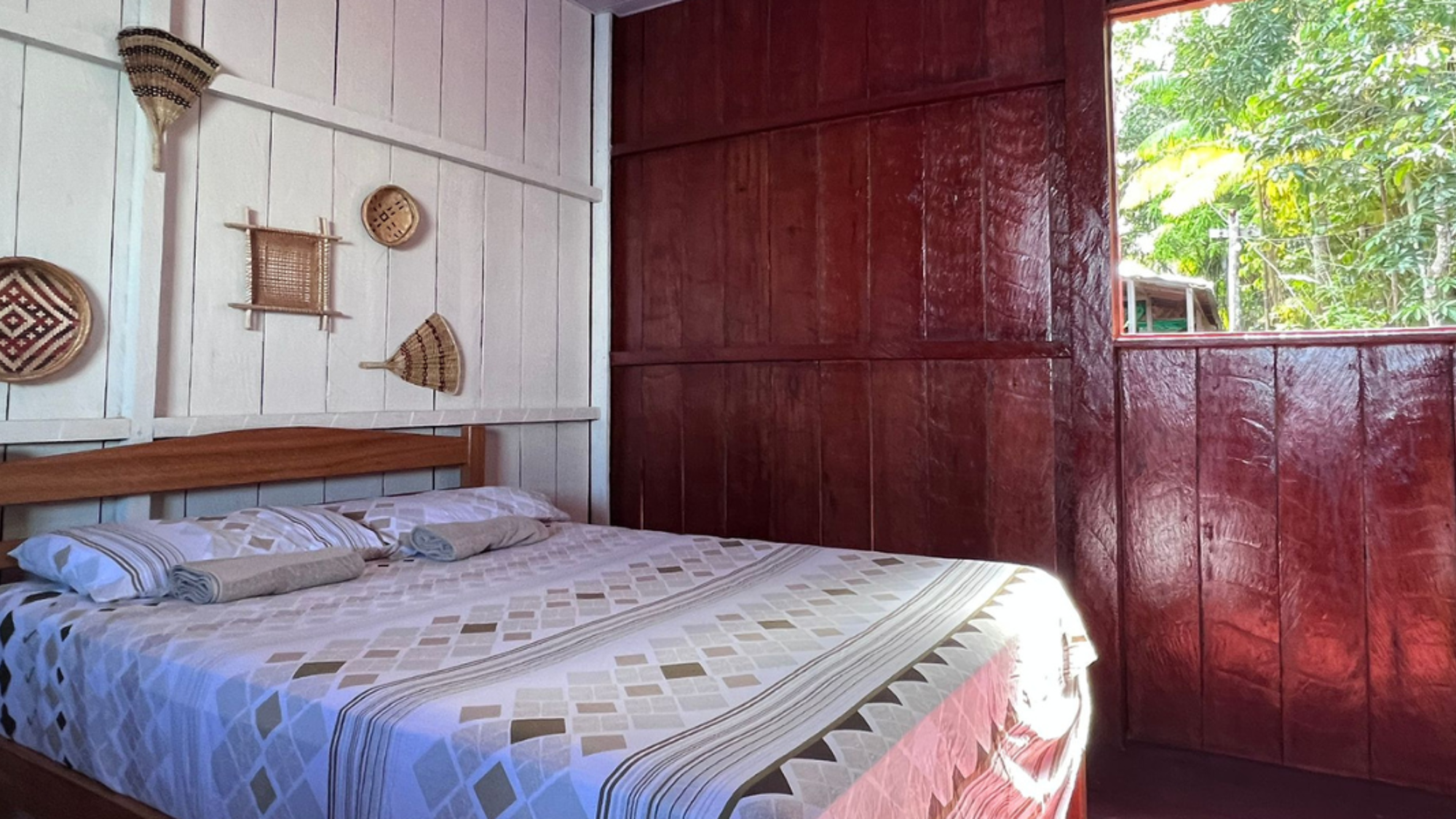 À la Casa Cabocla, dormez dans une chambre double...