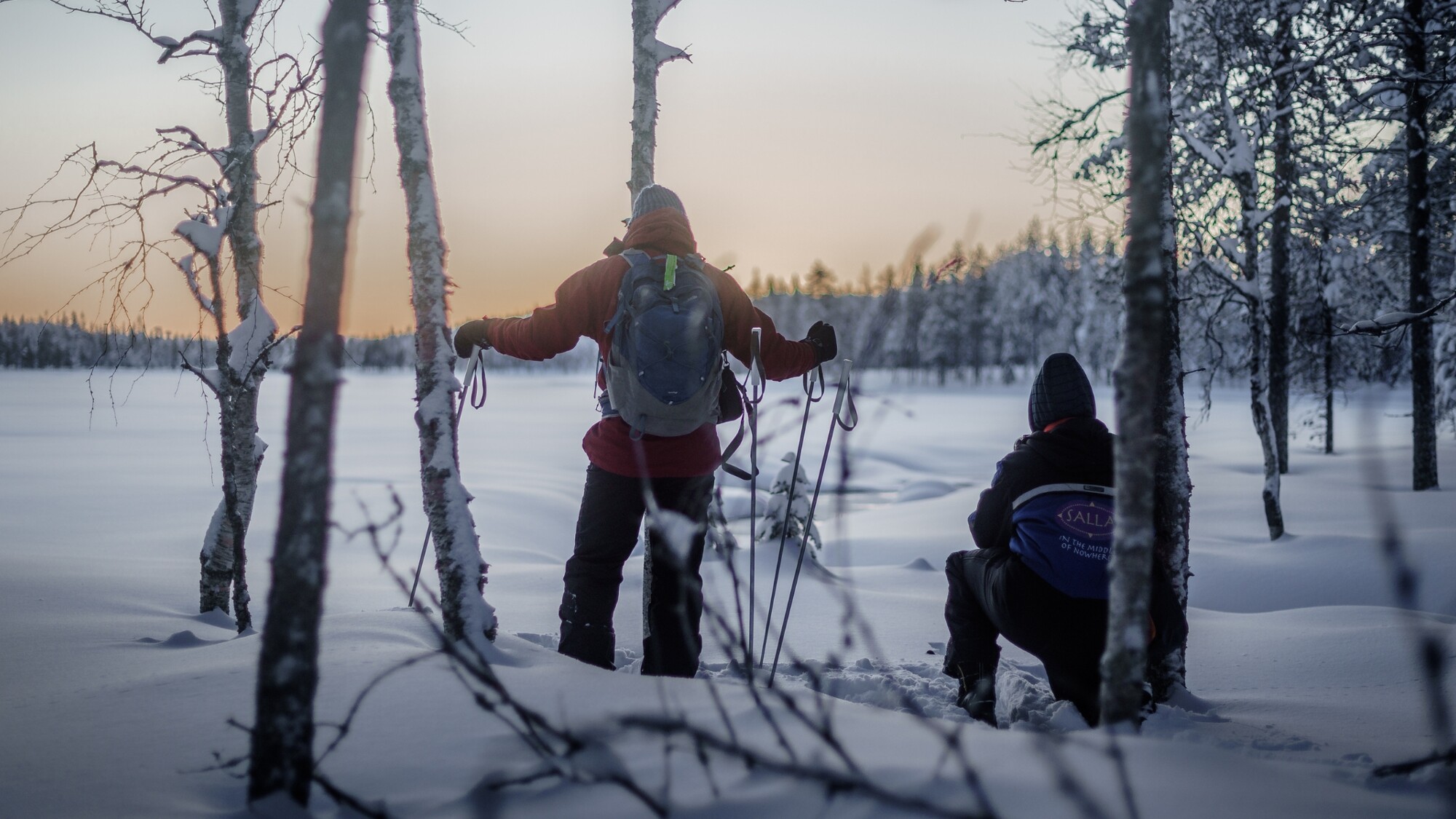 Ski de forêt, Salla, Finlande ©Salla Wilderness Park