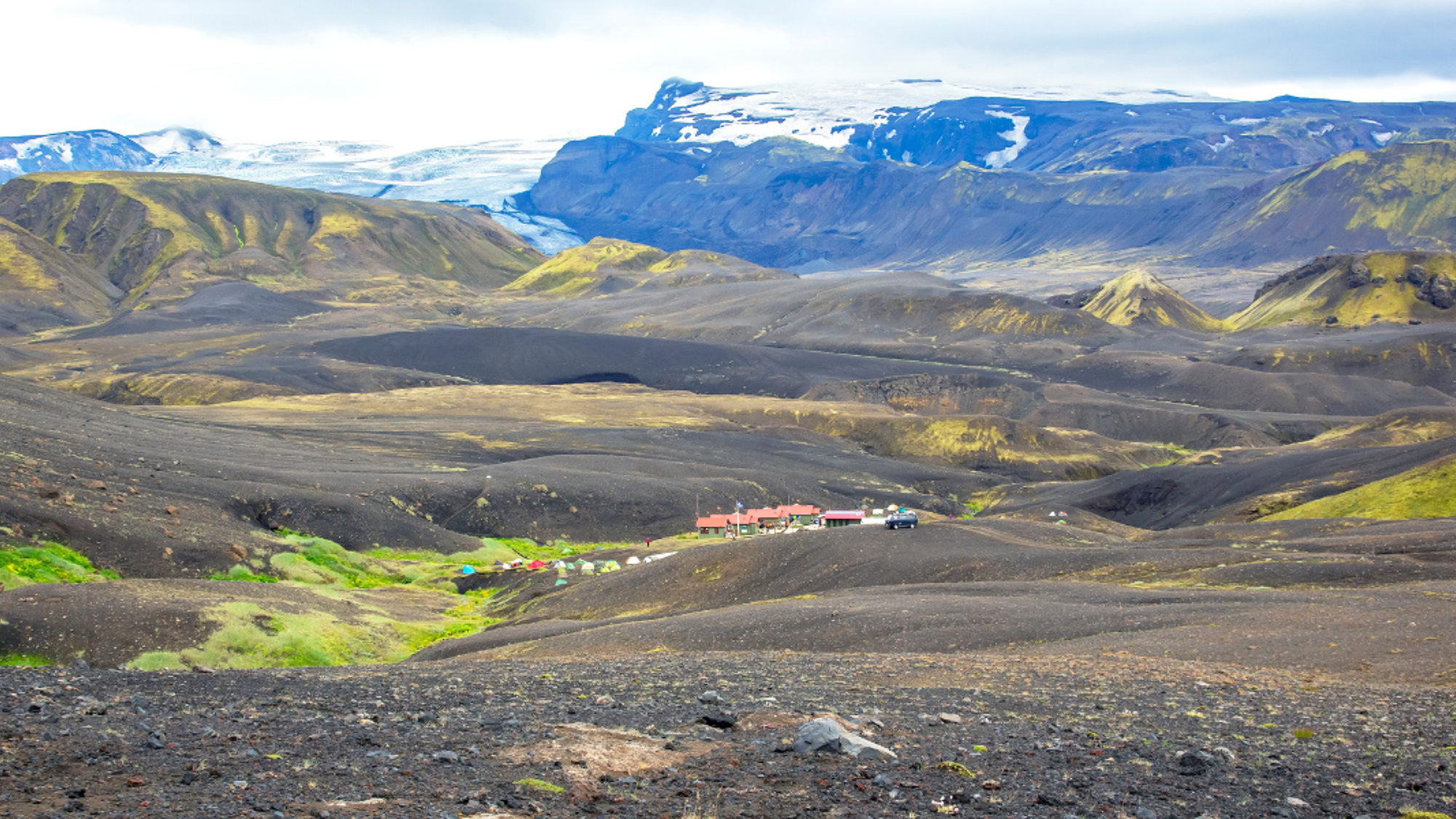 Le campement au coeur du Désert d'Emstrur - Jour 5
