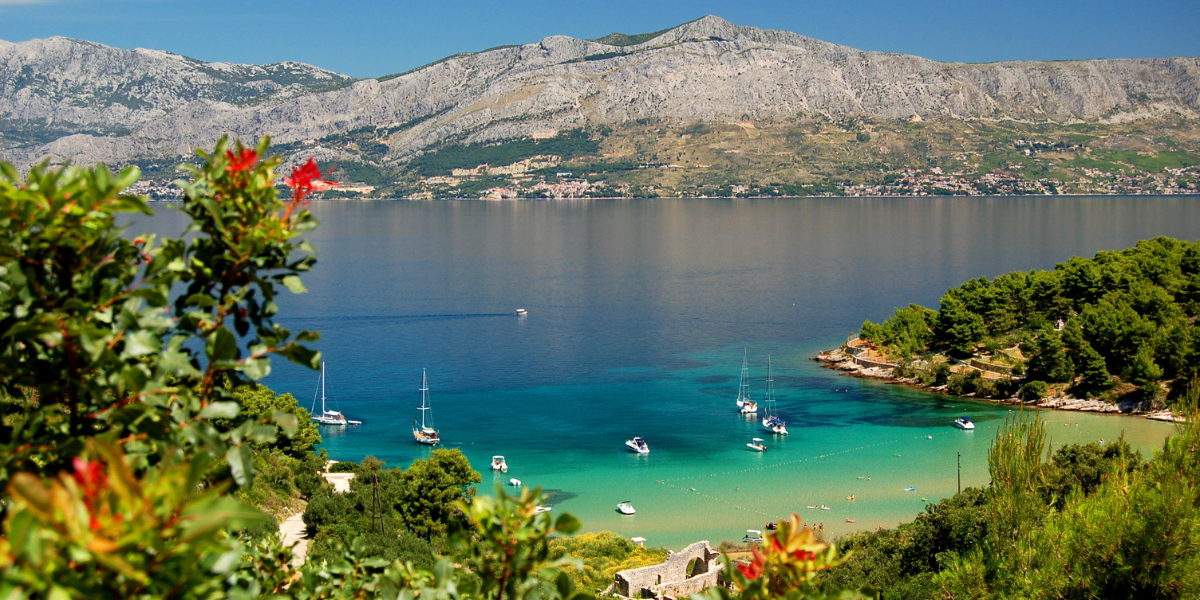 Direction la baie de Lovrečina