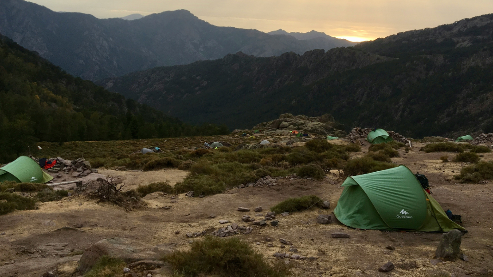 Deux nuits sous tente à la belle étoile - jours 3 et 4
