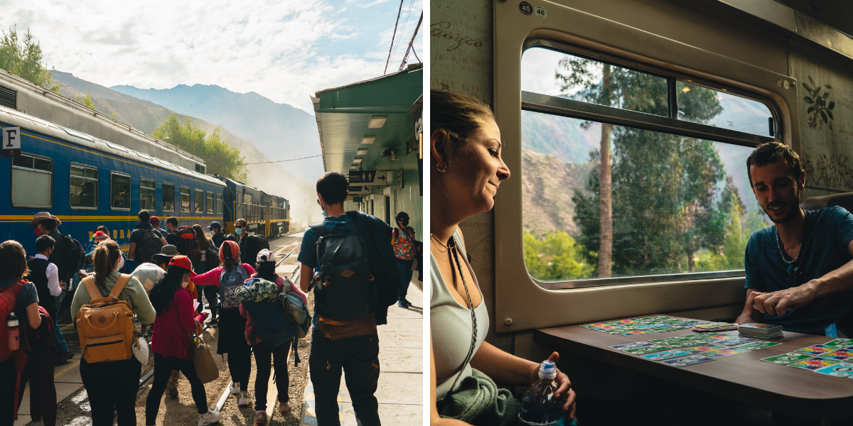 Embarquez à bord d'un train 
