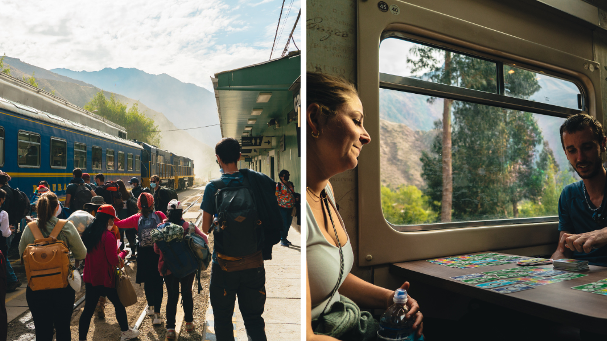 Embarquez à bord d'un train