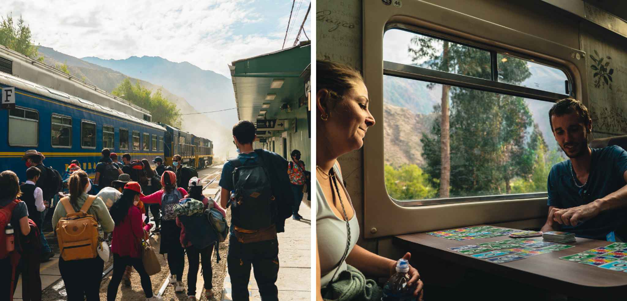 Embarquez à bord d'un train