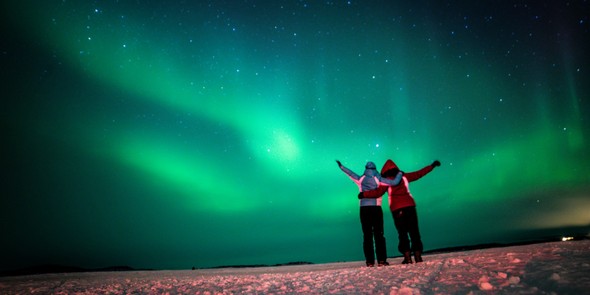 Et aurores boréales ! (Phénomène imprévisible) 
