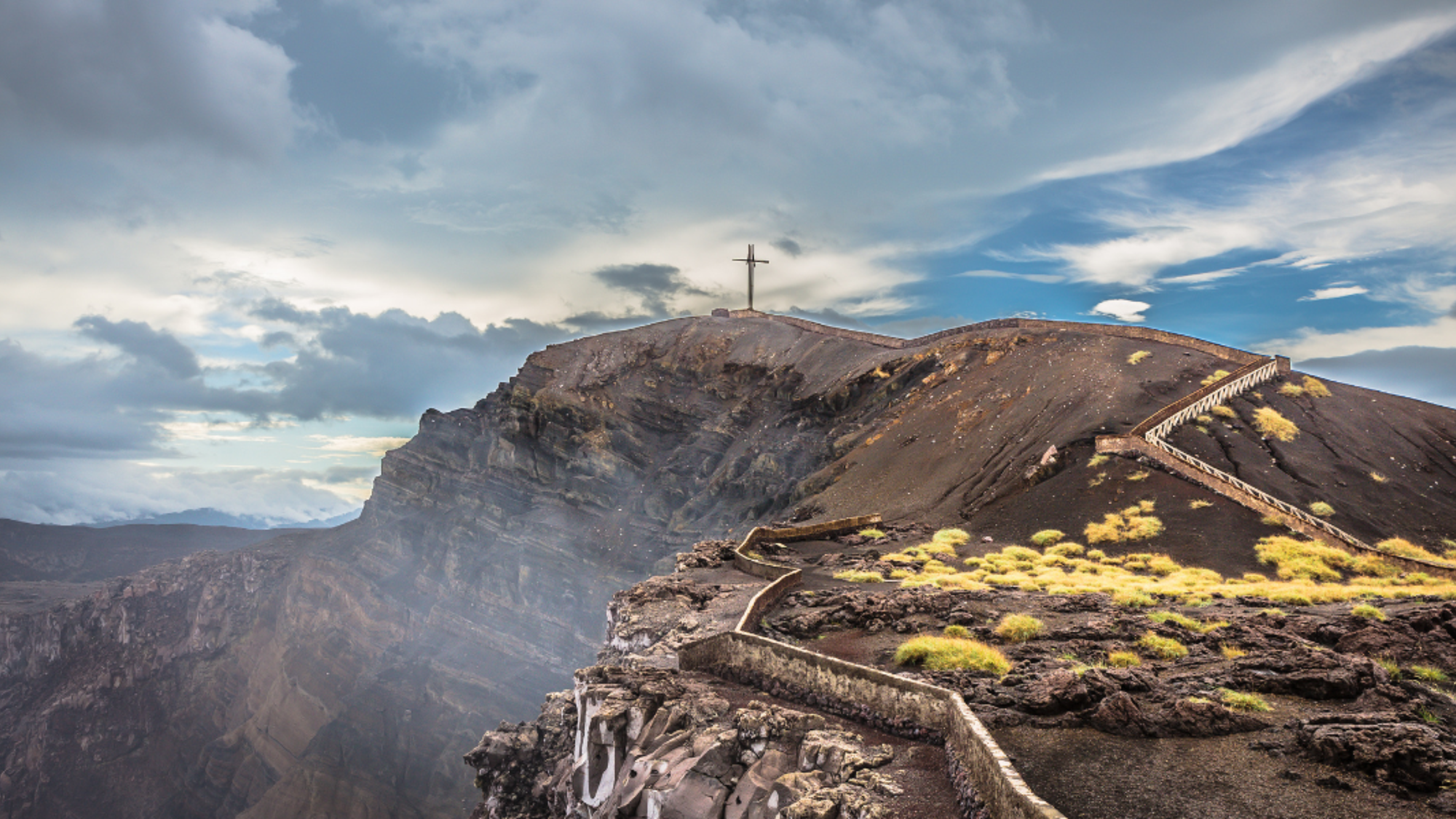 Au sommet du Volcan Masaya