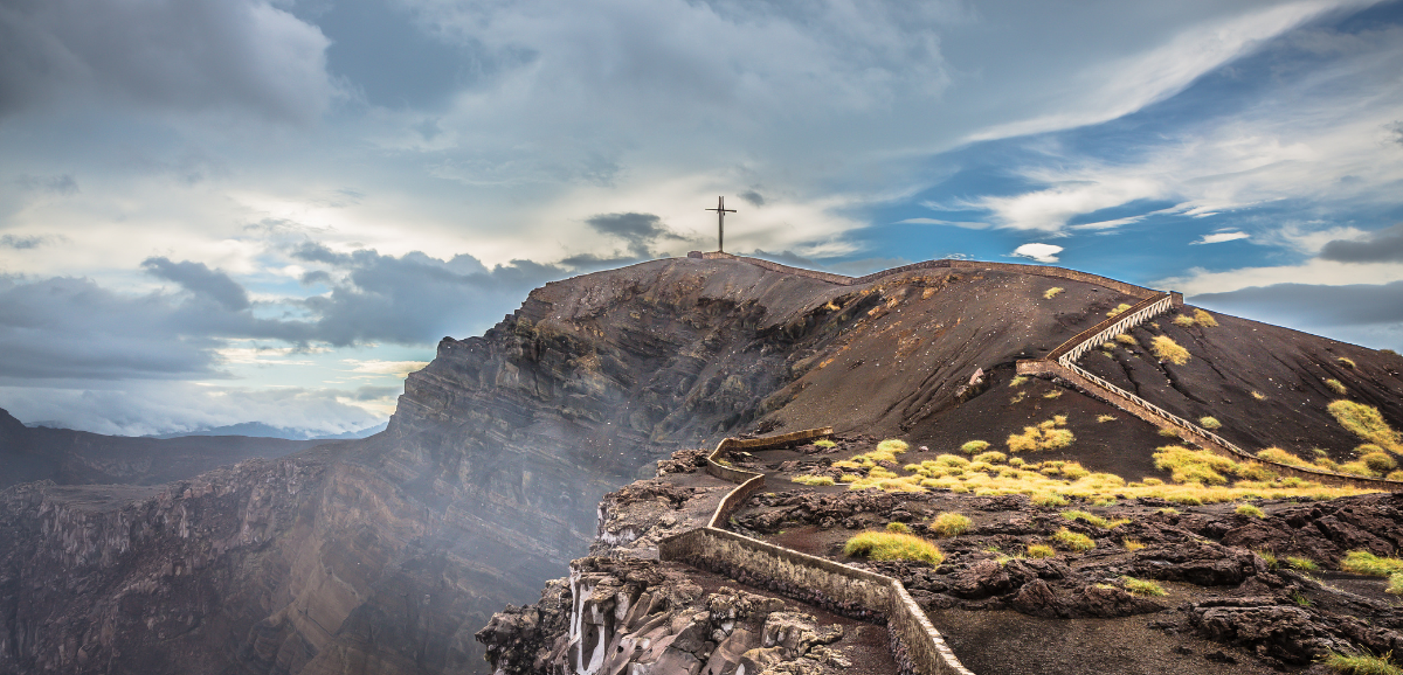 Au sommet du Volcan Masaya