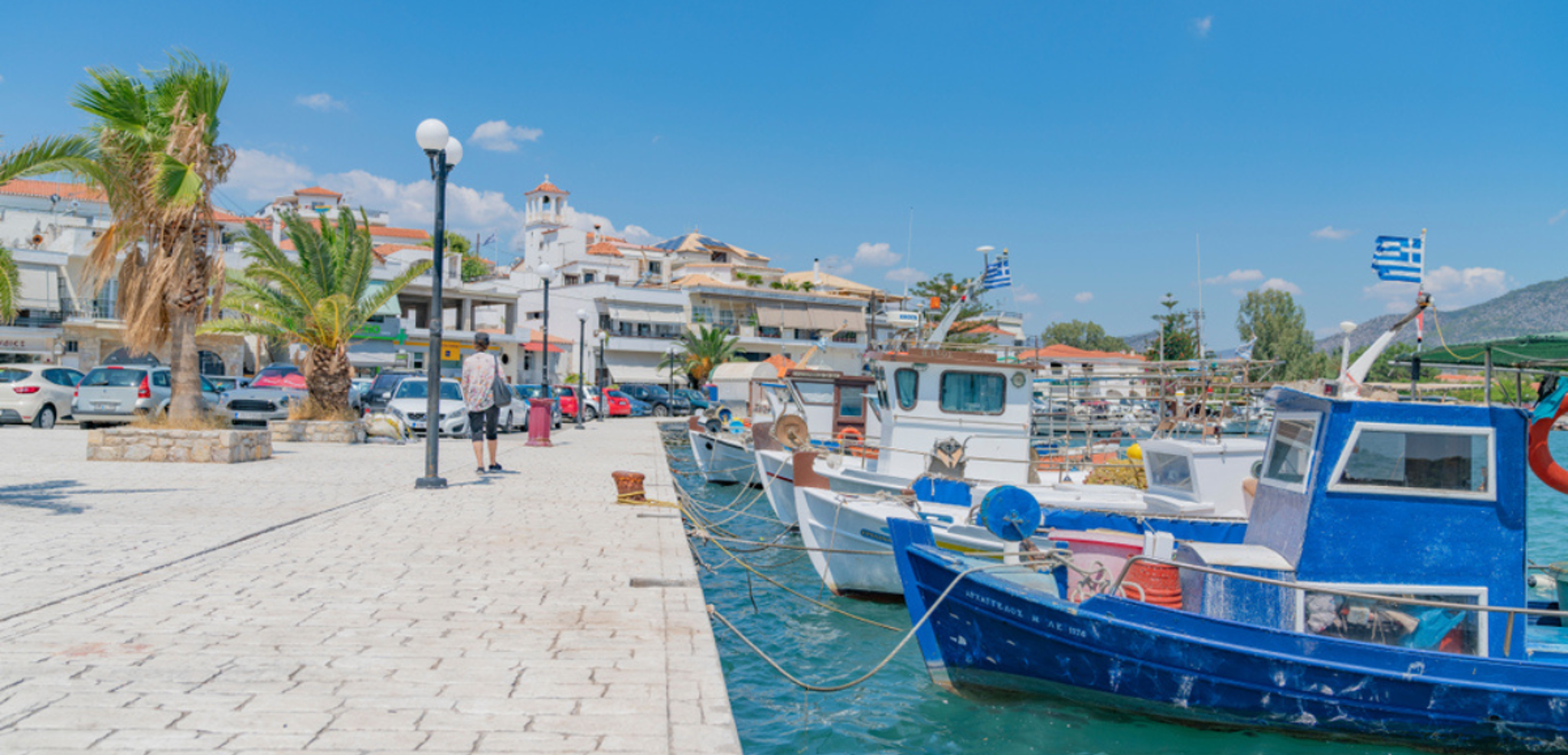 Dans le village d'Ermioni