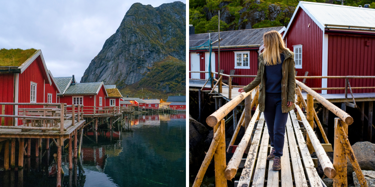 Villages pittoresques : Svolvaer dans les îles Lofoten 