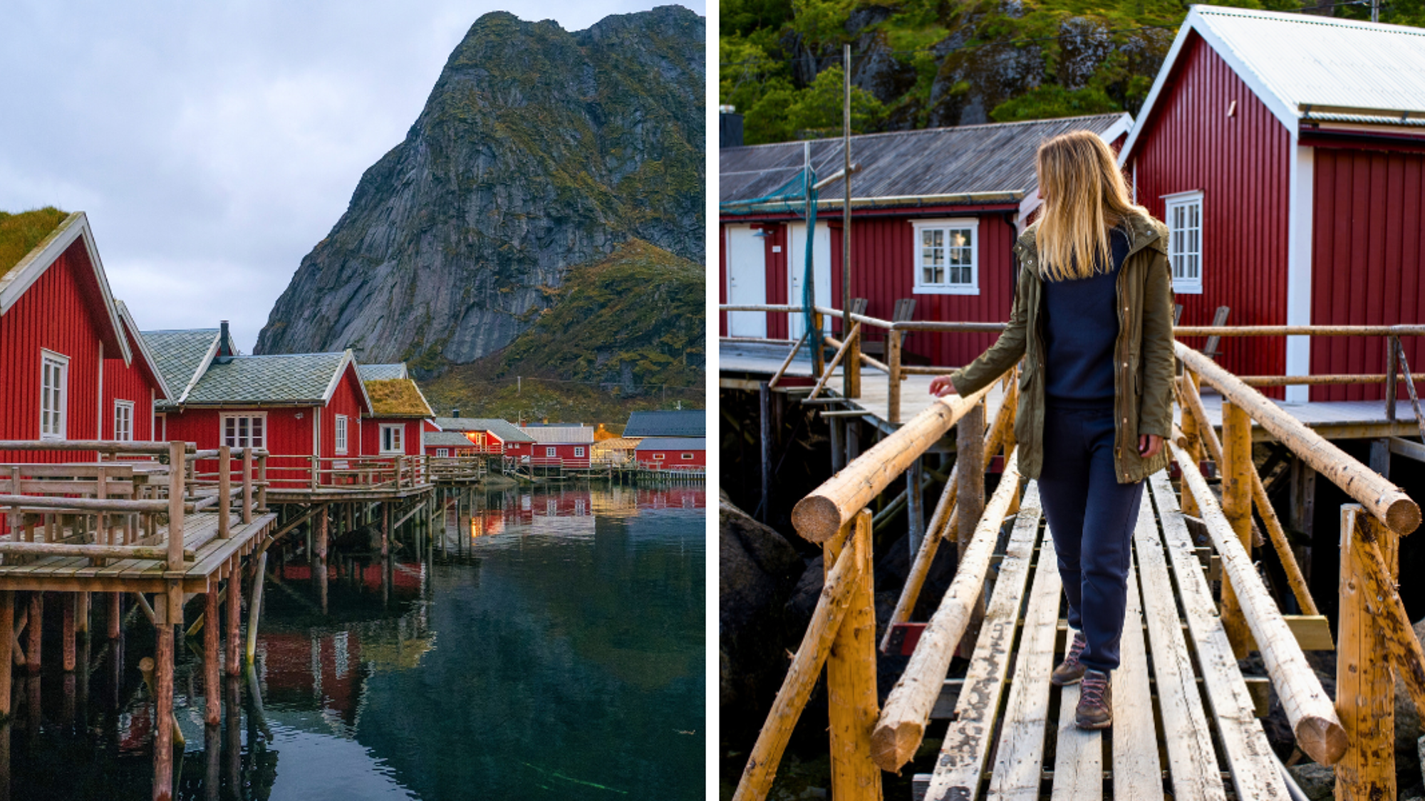 Villages pittoresques : Svolvaer dans les îles Lofoten